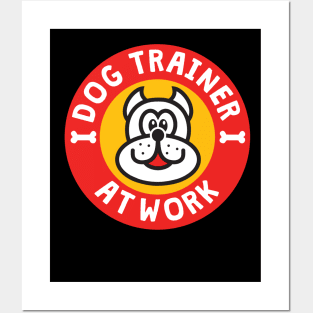 Dog Trainer At Work Posters and Art